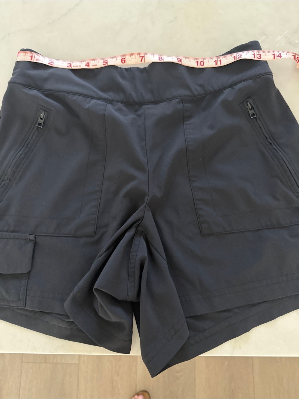 Bundle 2 lululemon and Athleta Black  Shorts - Sz 2 and Sz 4